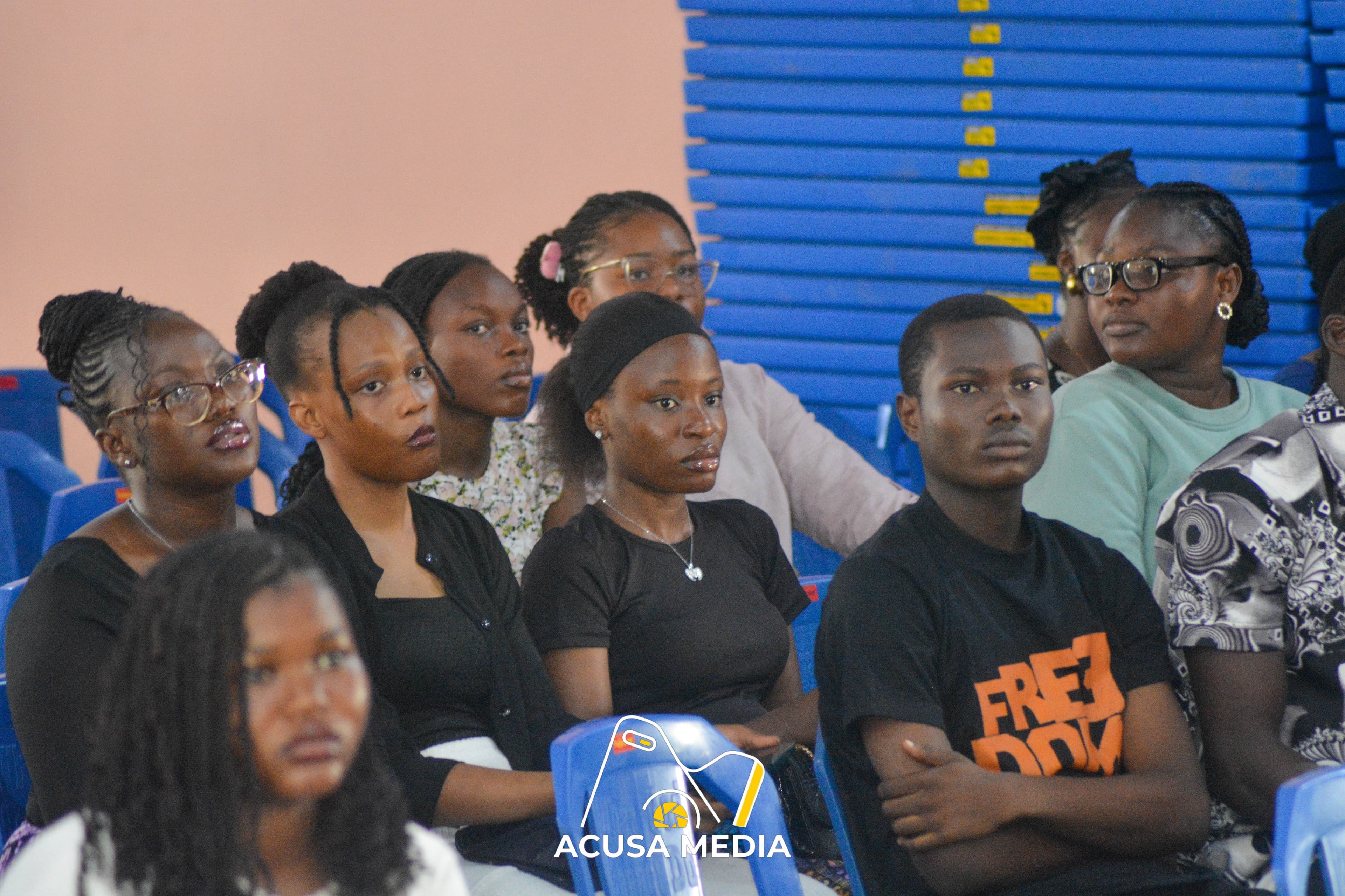 Students in a lecture hall